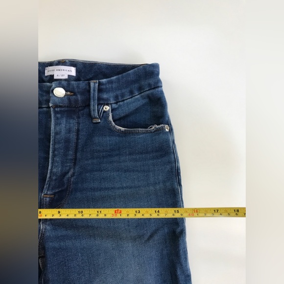 Good American Womens High Rise Jeans Size: 4/27 - Picture 11 of 11